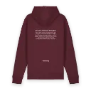 Dessuadora Drummer 2.0 Burgundy.webp