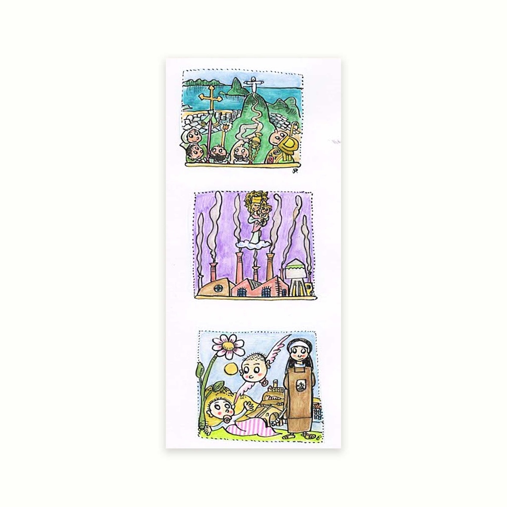 Conjunt de 3 dibuixos originals