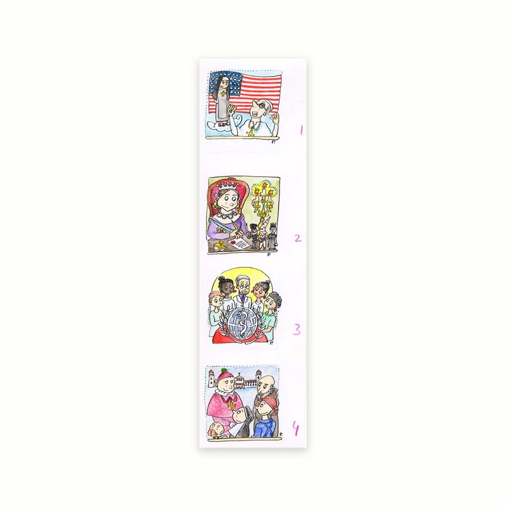 [PLRN0320] Conjunt de 4 dibuixos originals