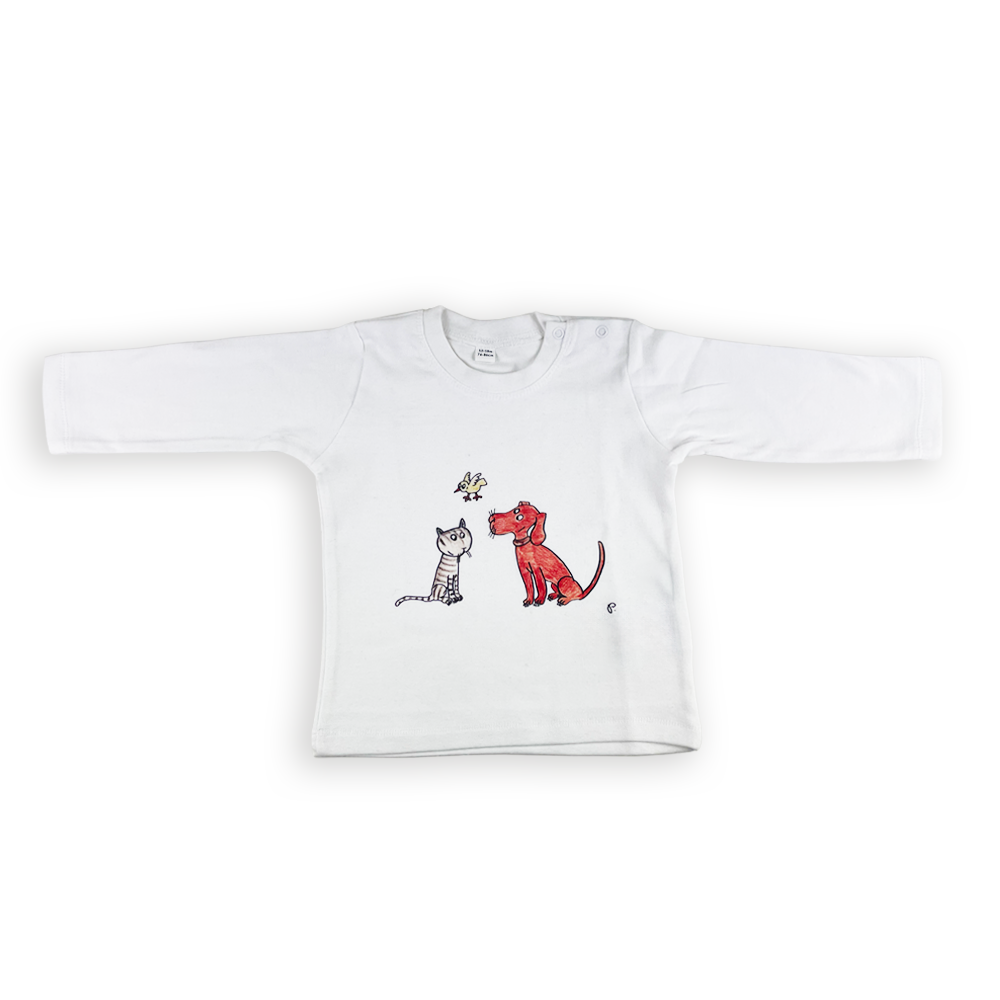 [PLRN4801824] Samarreta Gat i Gos Infantil (6 - 12 mesos)